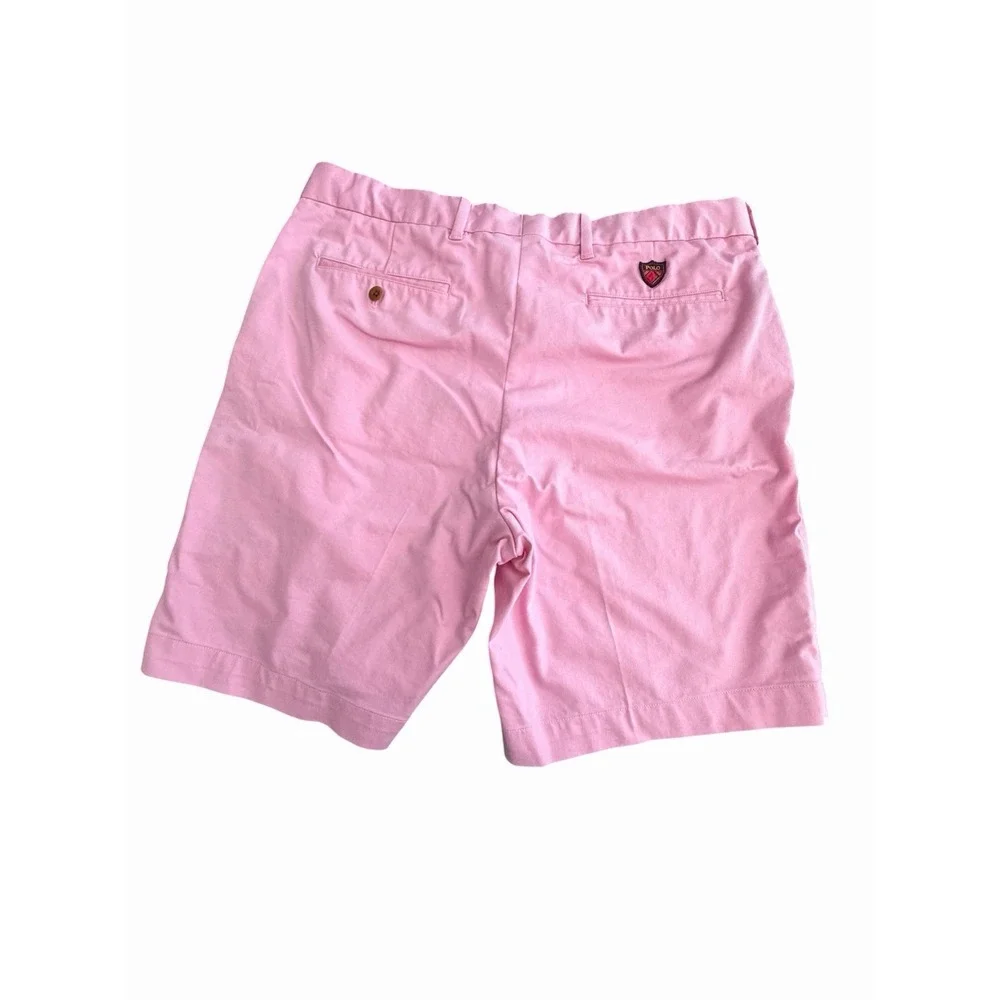 Polo Golf Ralph Lauren Shorts Men 35x8 Pink Stretch Classic Fit Chino #DD4-1